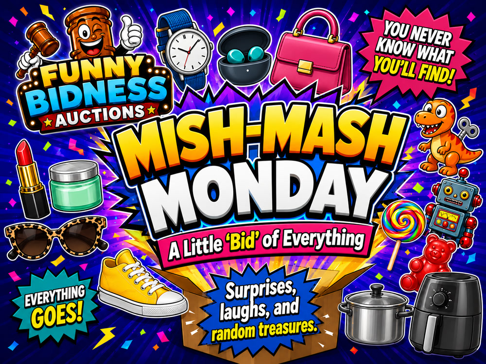 Mish-Mash Monday banner — a little bit of everything.