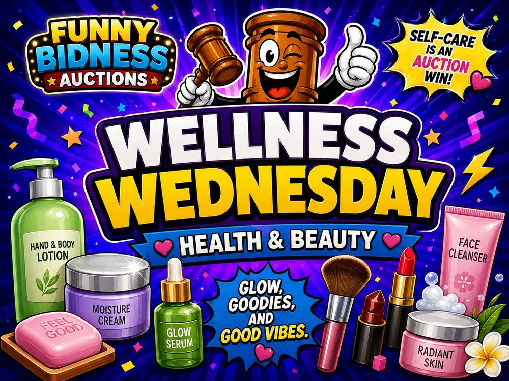 Wellness Wednesday banner — health and beauty.